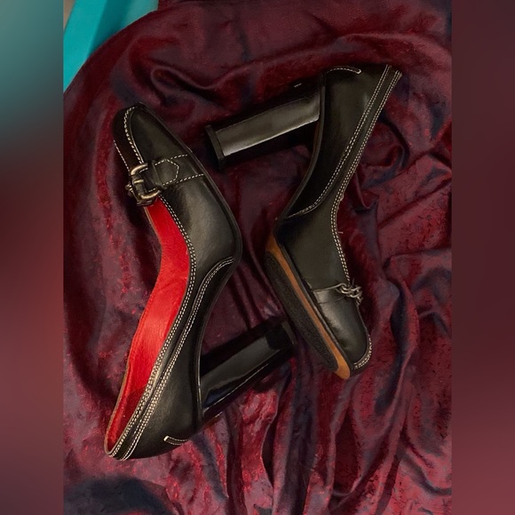 C’N’C 90's Y2K costume international chain buckle chunky high heeled shoesNWOT - Picture 2 of 14